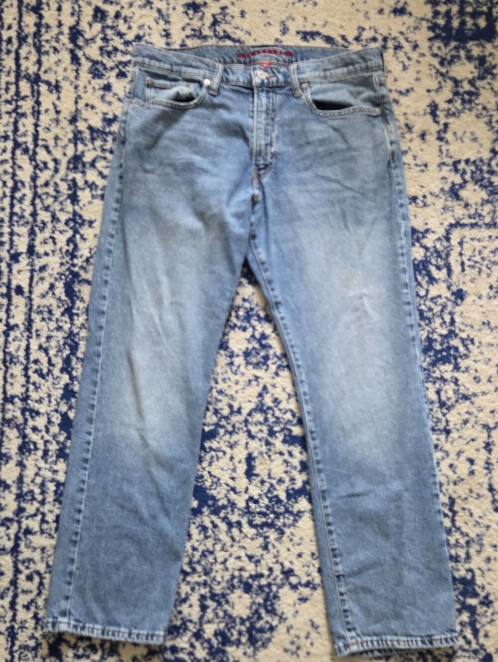 Lucky Brand Men's Light Wash Straight Jeans